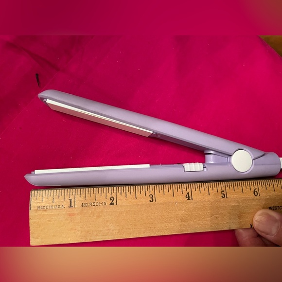 Cute mini hair straightener mini flat iron curler travel size - Picture 5 of 9